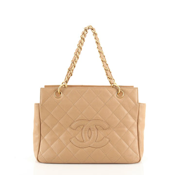 Chanel Petite Timeless Tote Quilted Caviar