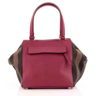 Fendi Boxy Tote Canvas Medium