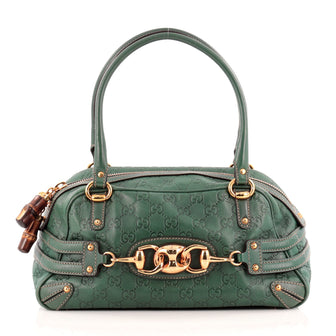 Gucci Wave Boston Bag Guccissima Leather Small