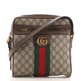 Gucci Ophidia Messenger Bag GG Coated Canvas Small