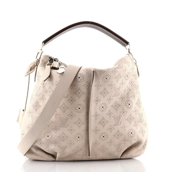 Louis Vuitton Selene Handbag Mahina Leather PM