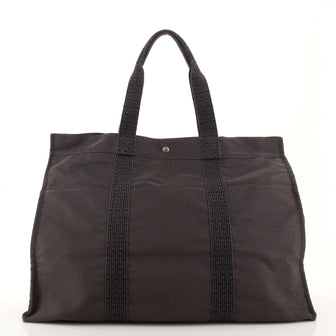 Hermes Fourre Tout Tote Canvas TGM