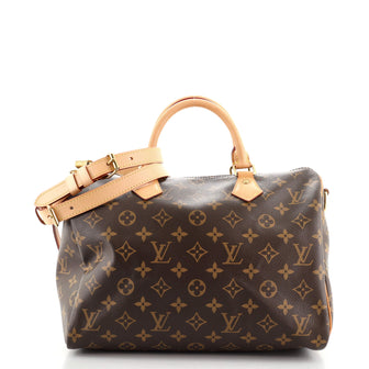 Louis Vuitton Speedy Bandouliere Bag Monogram Canvas 30