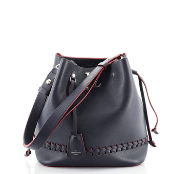 Louis Vuitton Lockme Bucket Bag Braided Leather