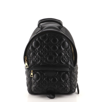 Louis Vuitton Palm Springs Backpack Malletage Flower Lambskin PM