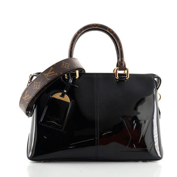 Louis Vuitton Miroir Handbag Vernis with Monogram Canvas