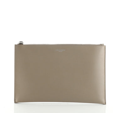 Saint Laurent Zip Pouch Leather Small