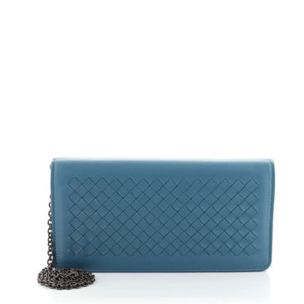 Bottega Veneta Wallet on Chain Intrecciato Nappa