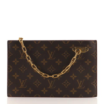 Louis Vuitton Legacy Chain Clutch Monogram Canvas