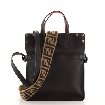Fendi Flip Tote Leather with Suede Small