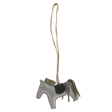 Hermes GriGri Rodeo Bag Charm Leather PM