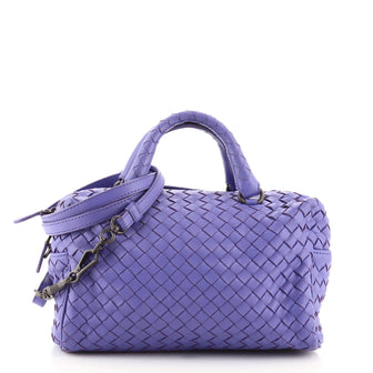 Bottega Veneta Convertible Boston Bag Intrecciato Nappa Small