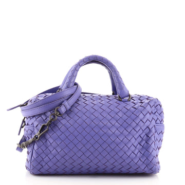 Bottega Veneta Convertible Boston Bag Intrecciato Nappa Small