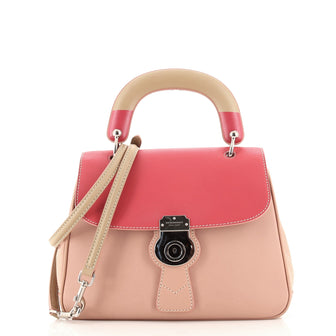Burberry DK88 Top Handle Bag Leather Medium