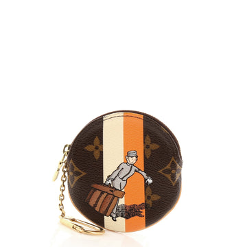 Louis Vuitton Round Coin Purse Limited Edition Monogram Canvas