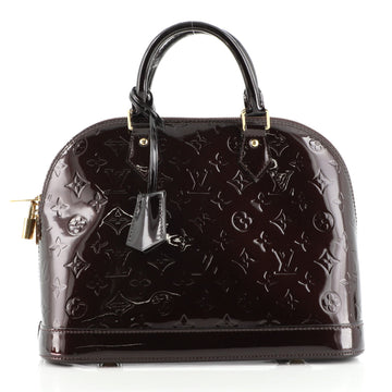 Louis Vuitton Alma Handbag Monogram Vernis PM