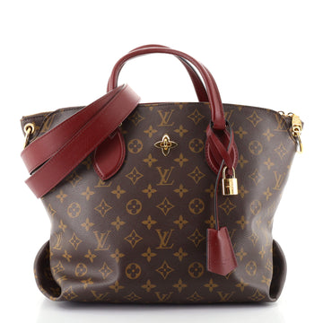 Louis Vuitton Flower Zipped Tote Monogram Canvas MM