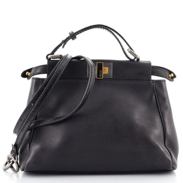 Fendi Peekaboo Bag Leather Mini