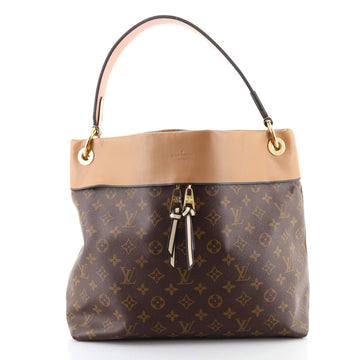 Louis Vuitton Tuileries Hobo Monogram Canvas with Leather