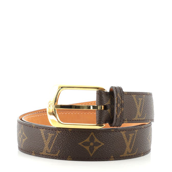 Louis Vuitton Ellipse Belt Monogram Canvas Medium
