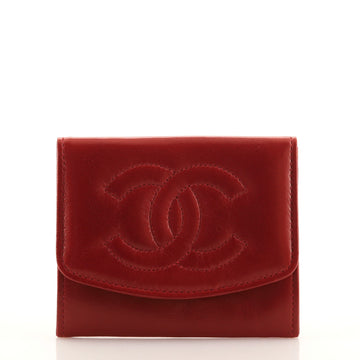 Chanel Vintage Timeless Flap Coin Purse Lambskin
