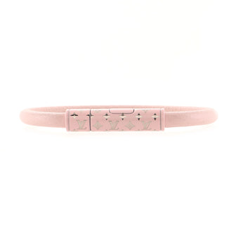 Louis Vuitton LV Confidential Bracelet Leather with Metal