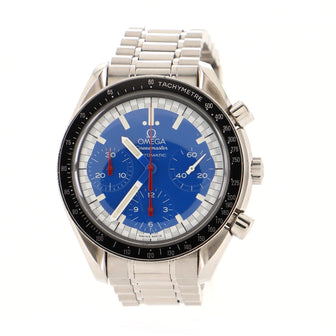 Omega Speedmaster Michael Schumacher Chronograph Automatic Watch Stainless Steel 39