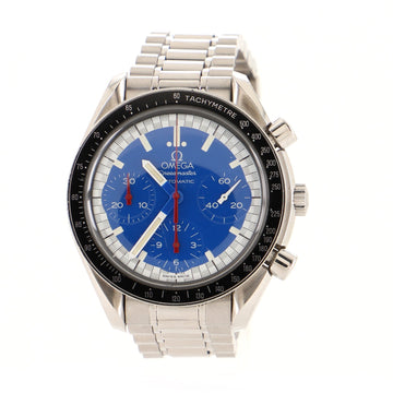 Omega Speedmaster Michael Schumacher Chronograph Automatic Watch Stainless Steel 39