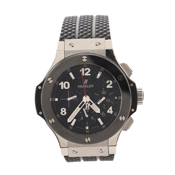 Hublot Big Bang Chronograph Automatic Watch Stainless Steel and Rubber 44