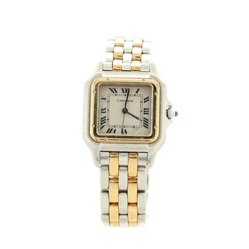 Cartier Panthere de Cartier Quartz Watch Stainless Steel and Yellow Gold 27