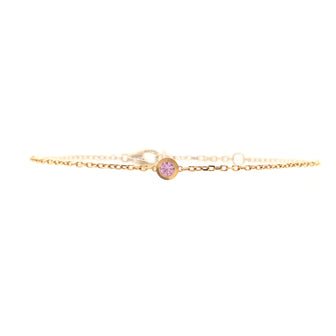 Cartier Legers de Cartier Bracelet 18K Rose Gold with Pink Sapphire