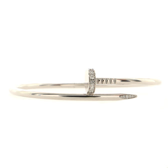 Cartier Juste un Clou Bracelet 18K White Gold with Diamonds Classic