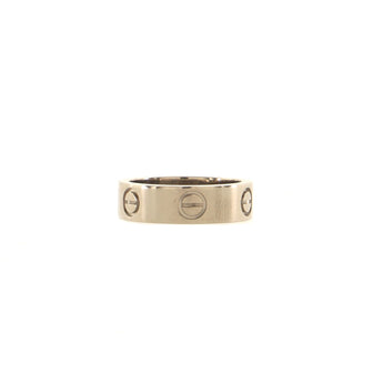 Cartier Love Band Ring 18K White Gold