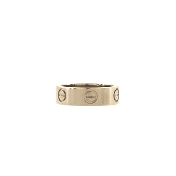 Cartier Love Band Ring 18K White Gold