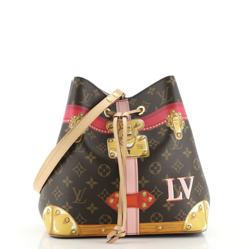 Louis Vuitton NeoNoe Handbag Limited Edition Summer Trunks Monogram Canvas