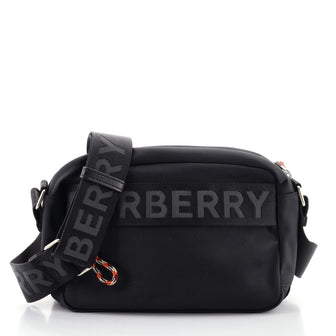 Burberry Logo Detail Camera Bag Nylon