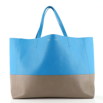 Celine Horizontal Bi-Cabas Tote Leather Large