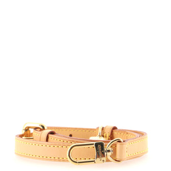 Louis Vuitton Adjustable Shoulder Strap Vachetta Leather 18mm
