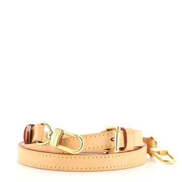 Louis Vuitton Adjustable Shoulder Strap Vachetta Leather 16mm