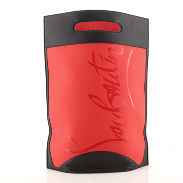 Christian Louboutin Cut Out Portfolio Bag Leather XL