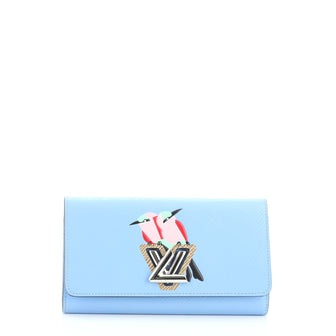 Louis Vuitton Twist Wallet Bird Motif Epi Leather