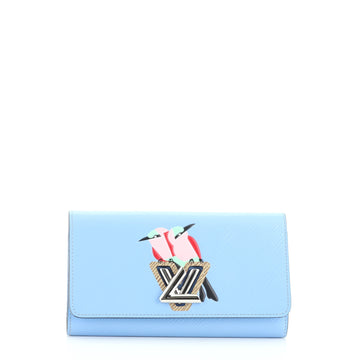 Louis Vuitton Twist Wallet Bird Motif Epi Leather