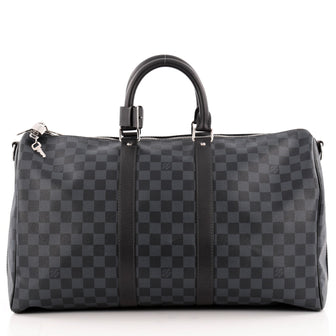 Louis Vuitton Keepall Bandouliere Damier Cobalt 45