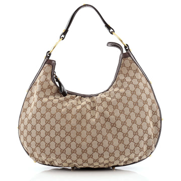 Gucci Interlocking Hobo GG Canvas Medium