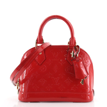 Louis Vuitton Alma Handbag Monogram Vernis BB