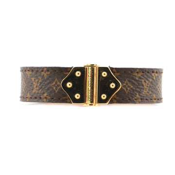 Louis Vuitton Nano Monogram Bracelet Monogram Canvas and Metal