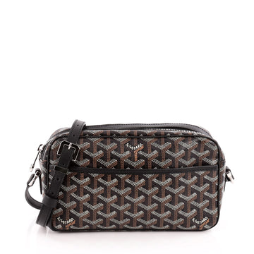 Goyard Cap Vert Coated Canvas