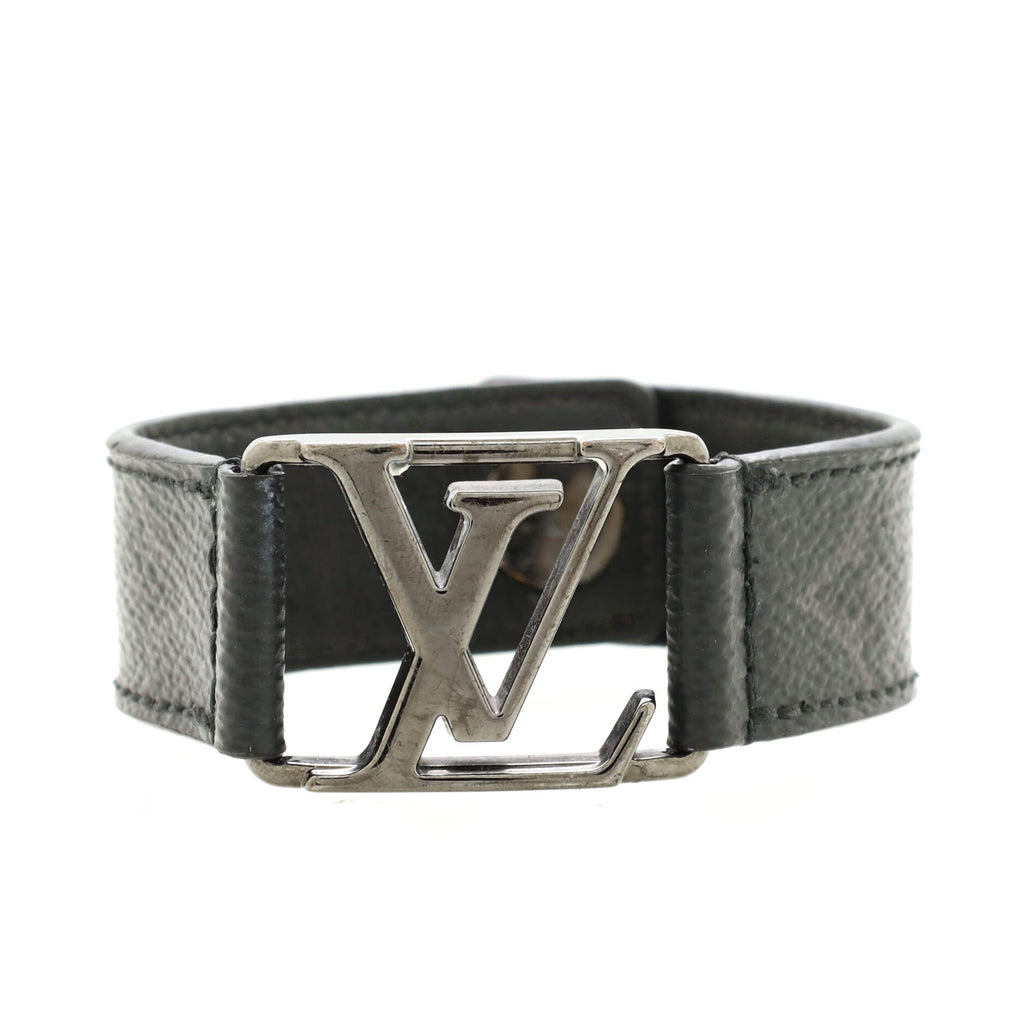 2017 Louis Vuitton Men Eclipse Graphite Hockenheim Bracelet 21 Large  $375+TAX