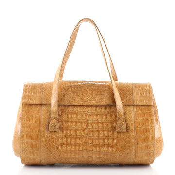 Nancy Gonzalez Shoulder Bag Crocodile East West