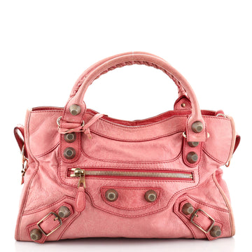 Balenciaga City Giant Studs Bag Leather Medium